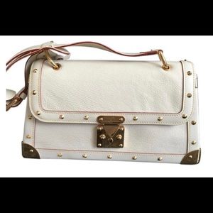 Louis Vuitton Le Talentueux Blue Suhali Winter White-rare leather.